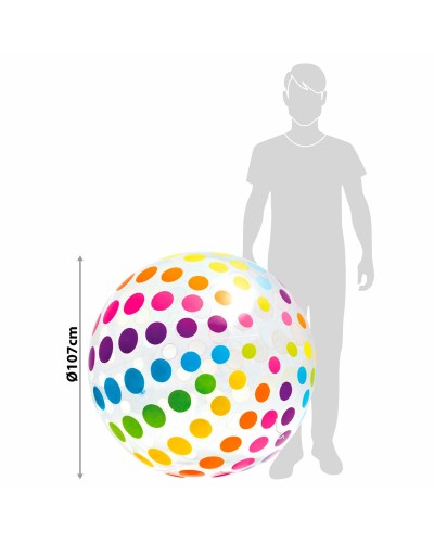 Intex Jumbo Beach Ball Ø 107cm PVC - Set of 24 Pcs Summer Fun
